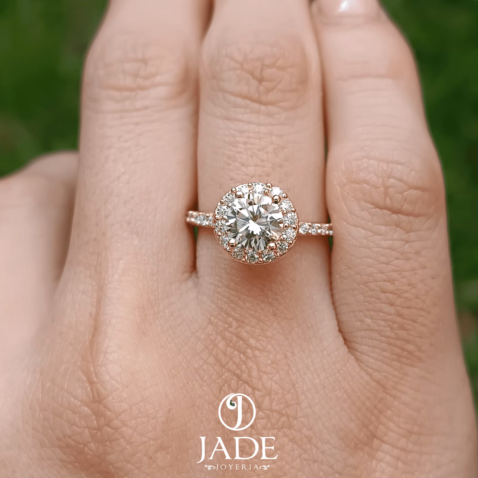 Anillo Frida de compromiso en oro 18k