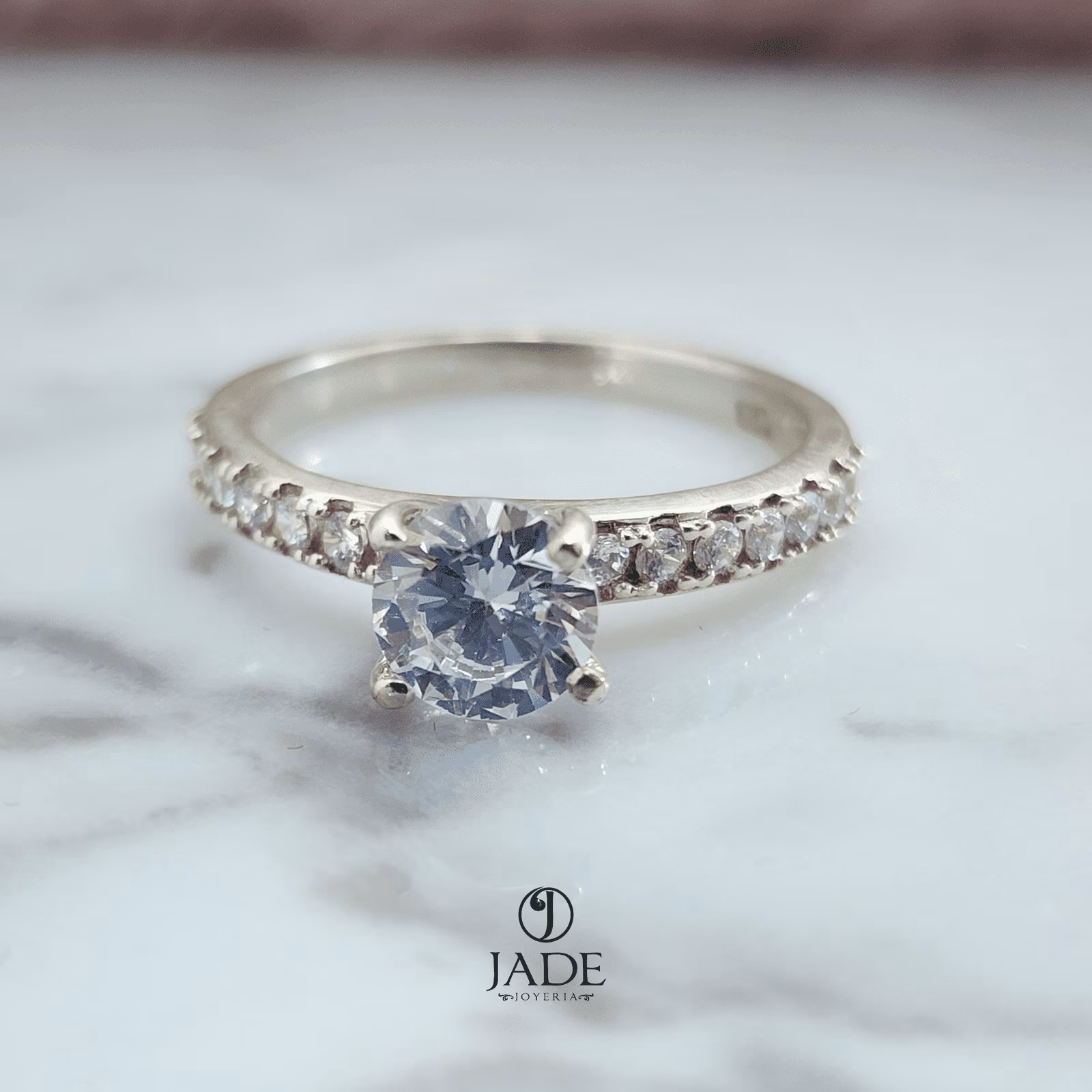Anillo Mi único amor en plata fina
