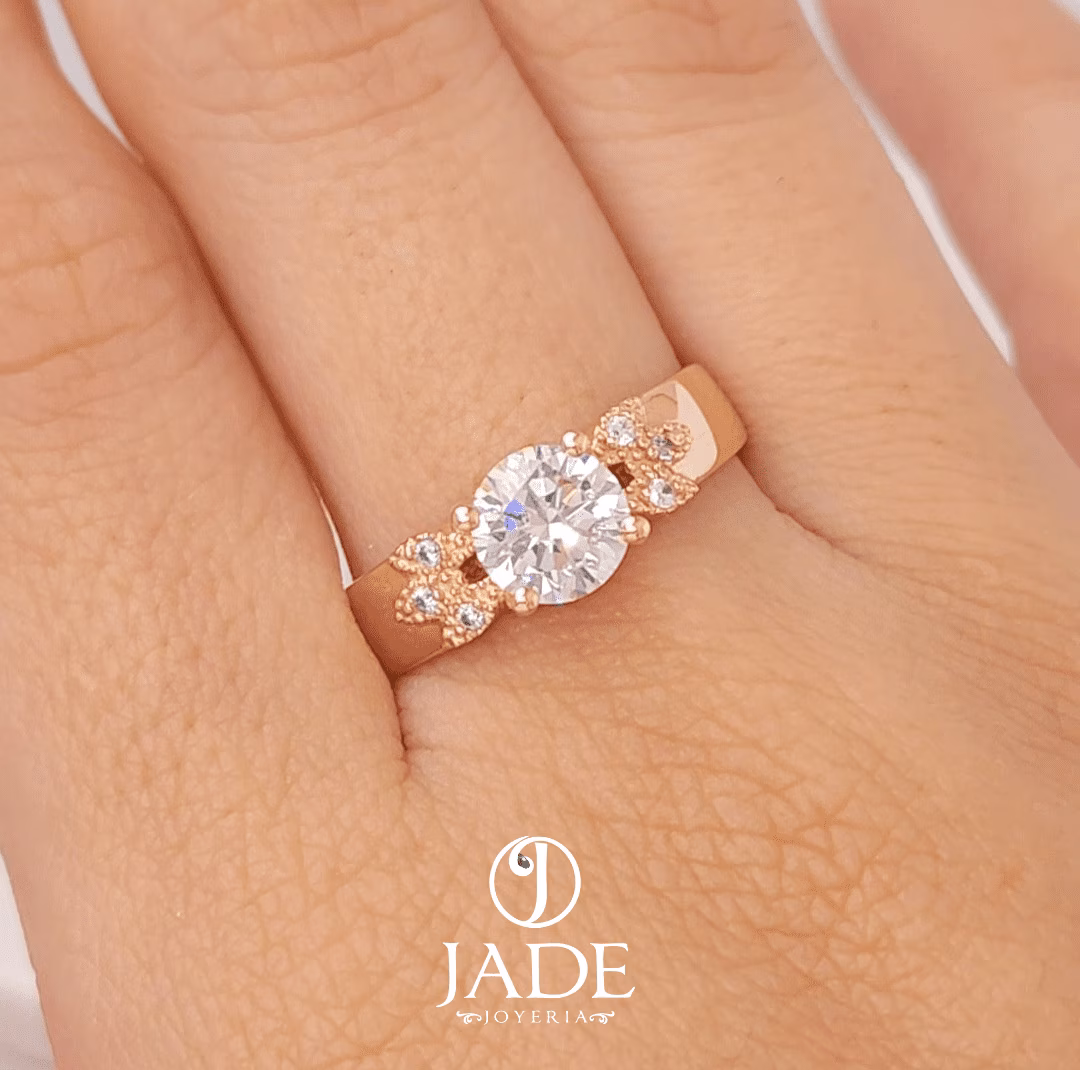 Anillo Samantha en oro 18k