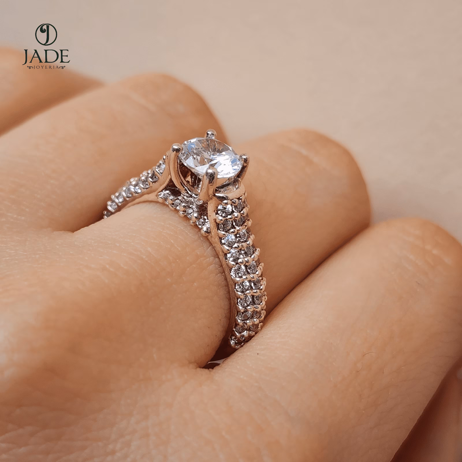 Anillo Vida de Amor en plata fina