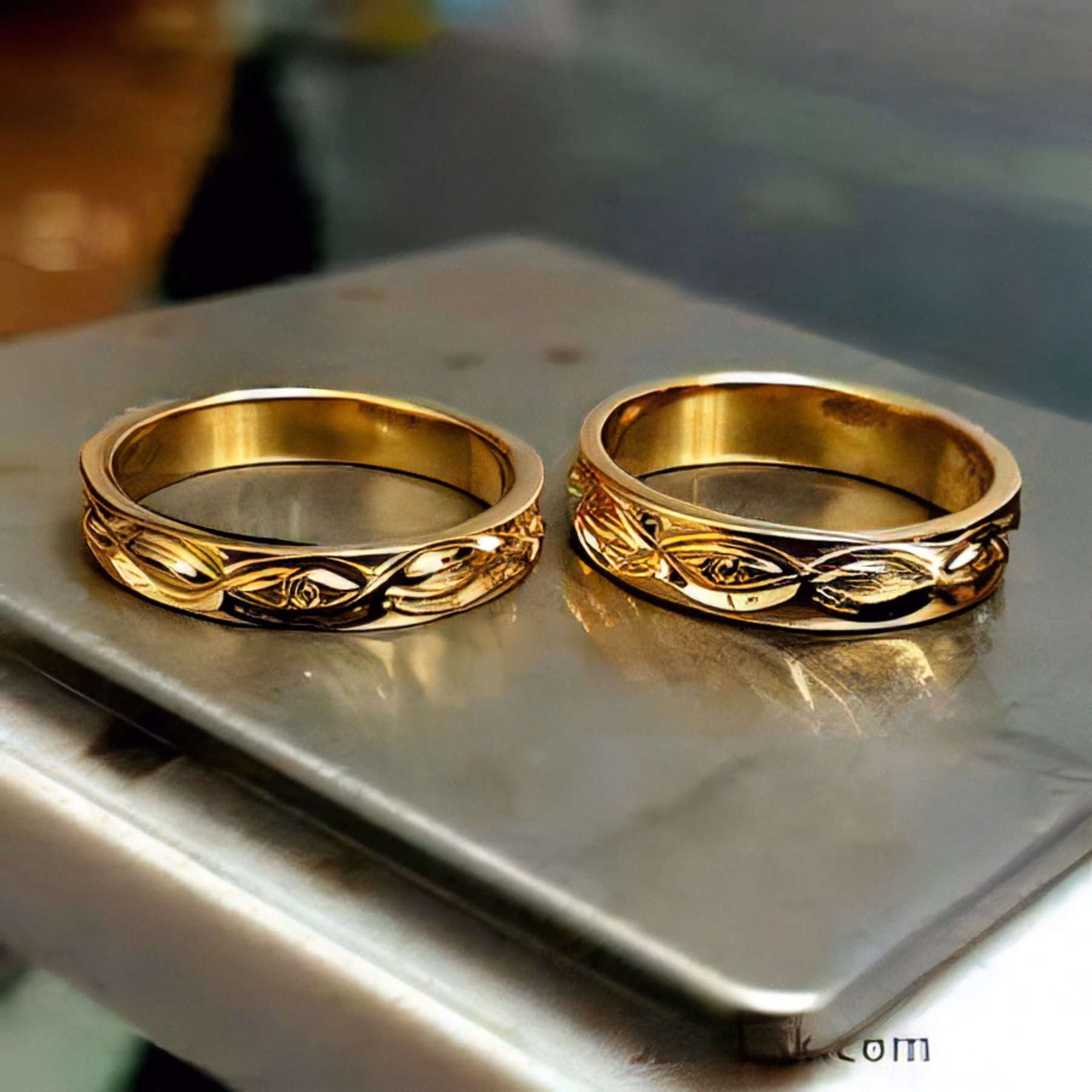 Anillo de Compromiso Malena en oro 18k